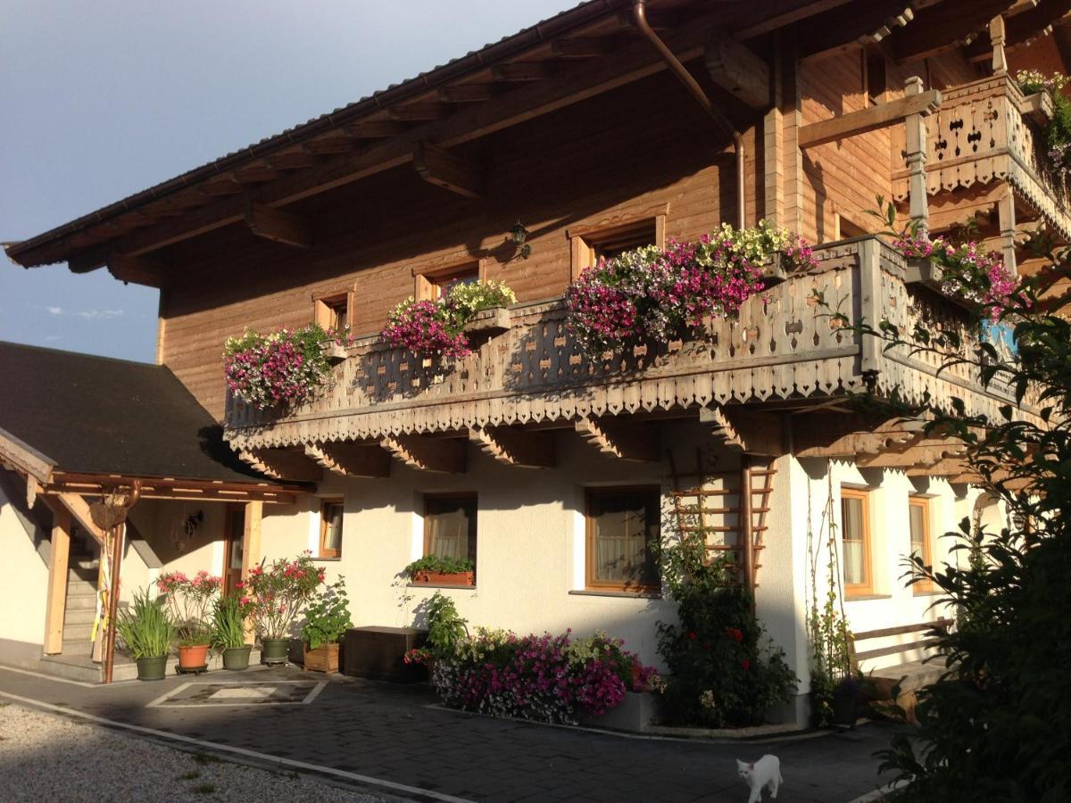 Ferienwohnungen Am Biobauernhof Lahner Bramberg am Wildkogel Exterior foto